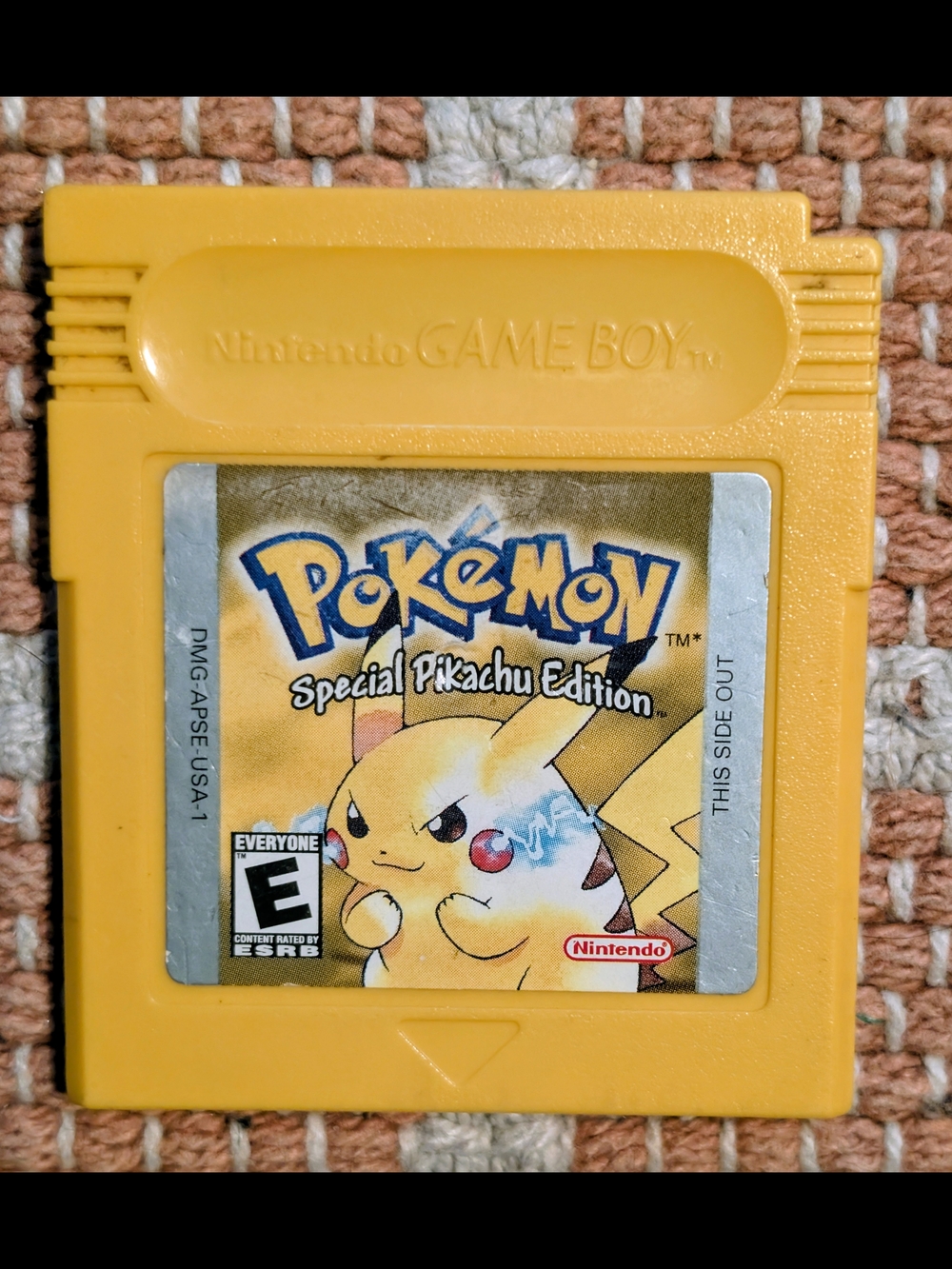Nintendo Pokémon: Special Pikachu Edition Game Boy Cartridge - Yellow